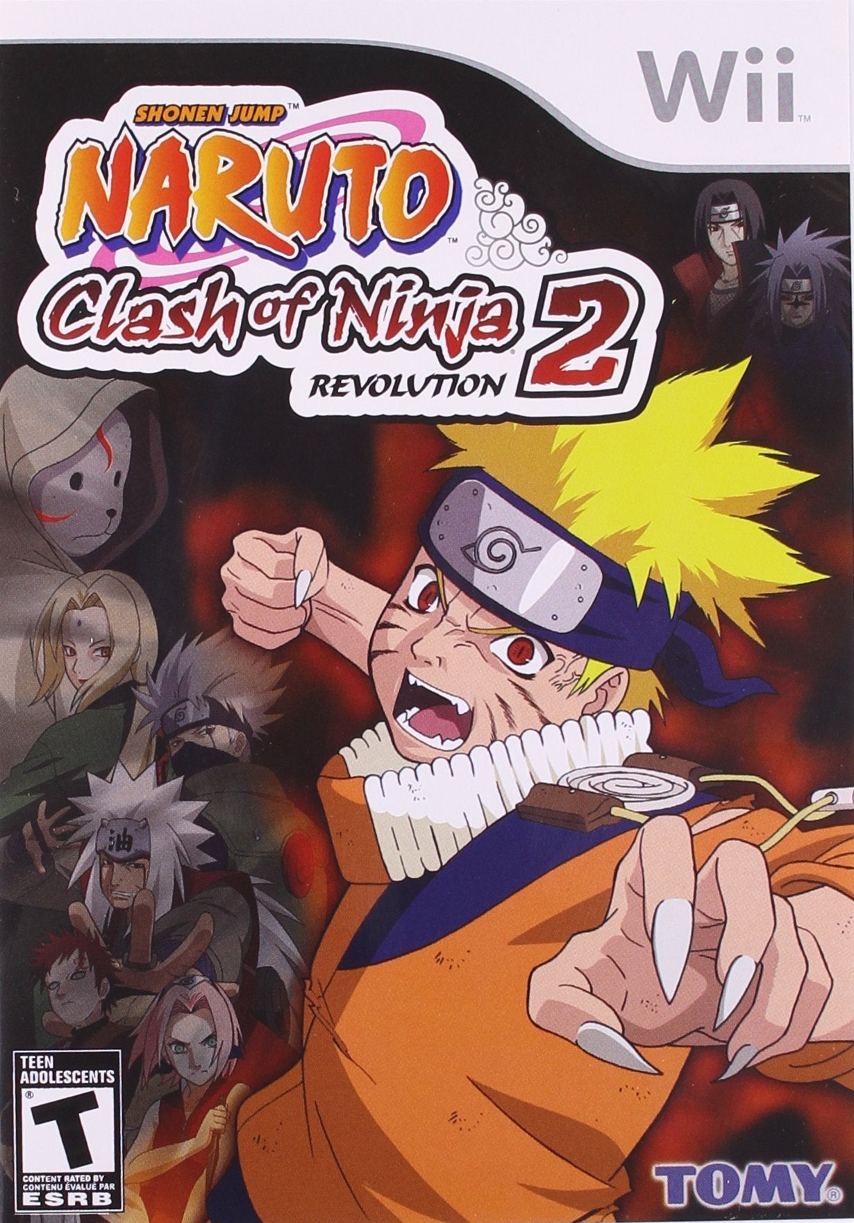 Naruto Clash of Ninja Revolution 2 Wii