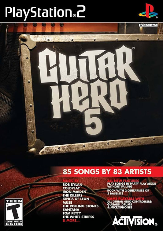 Guitar Hero 5 PS2