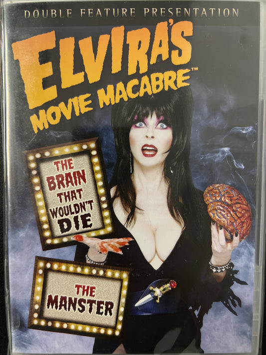 Elvira's Movie Macabre The Brain That Wouldn't Die/The Manster DVD