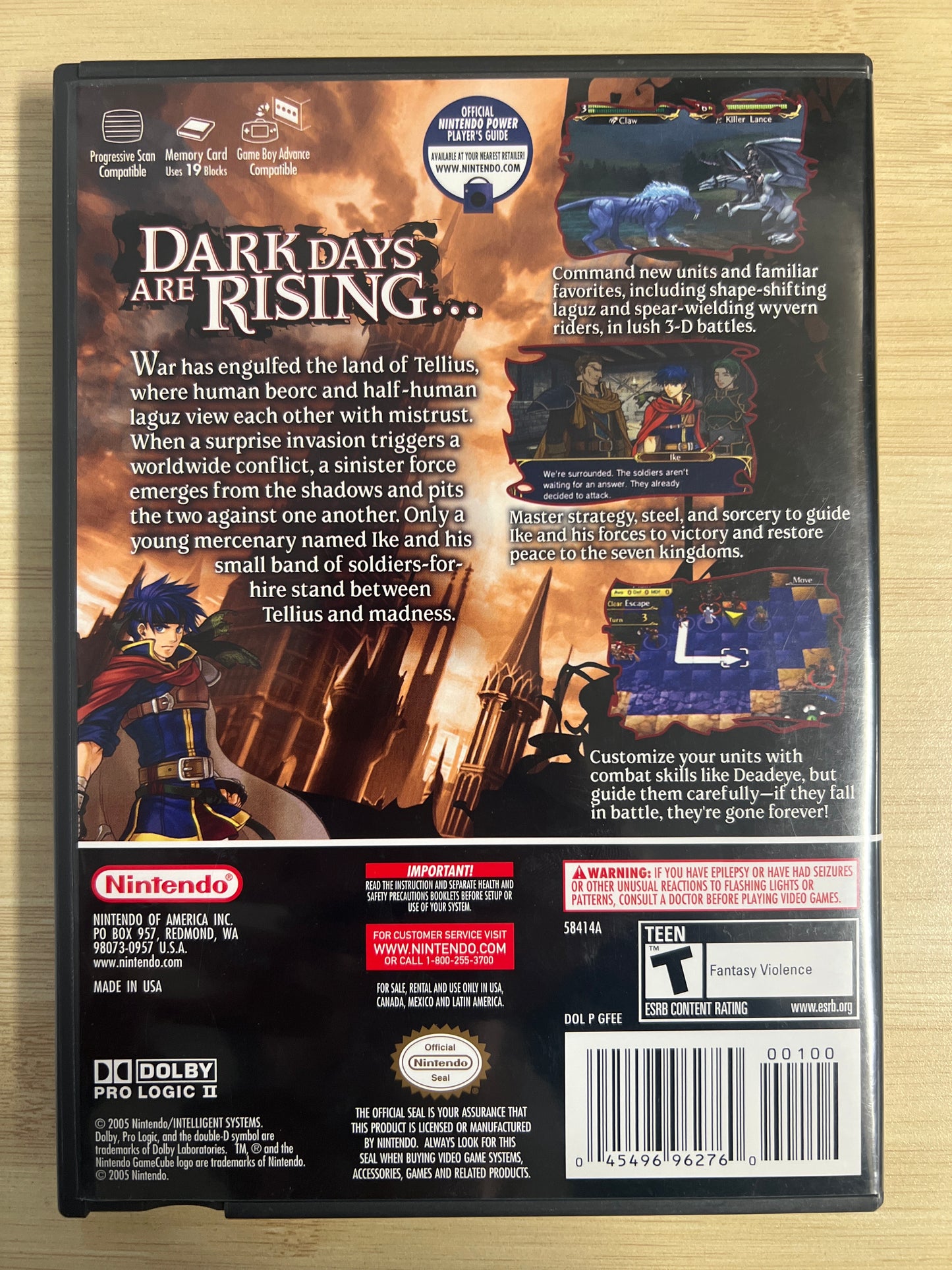 Fire Emblem Path of Radiance GC