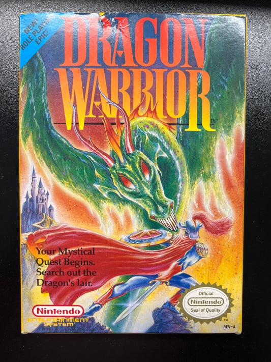 Dragon Warrior NES in Box