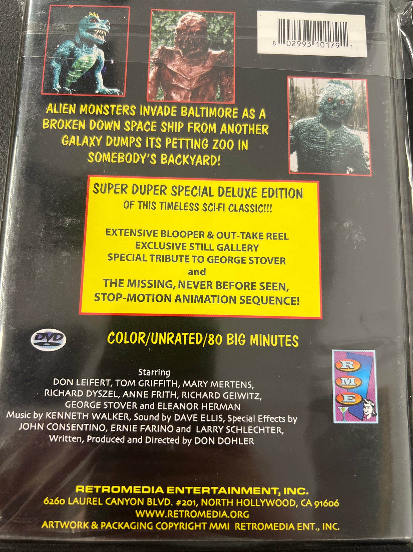 The Alien Factor DVD