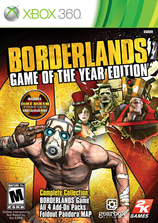 Borderlands Game of the Year Edition 360