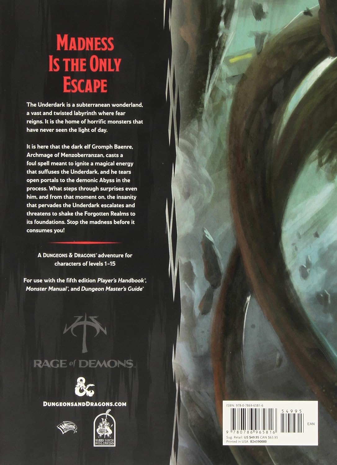 D&D Out of the Abyss Book