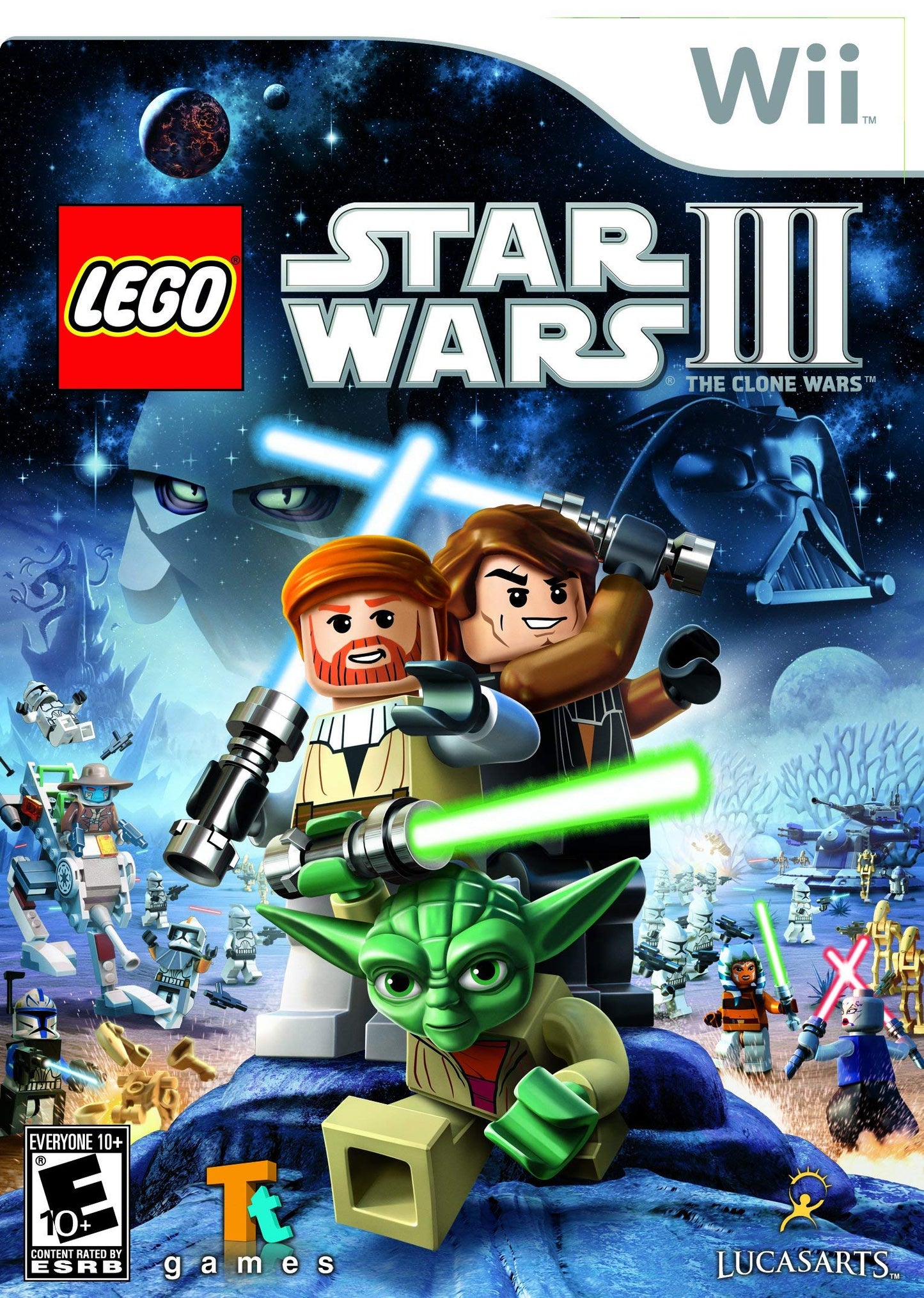 Lego Star Wars 3 The Clone Wars Wii
