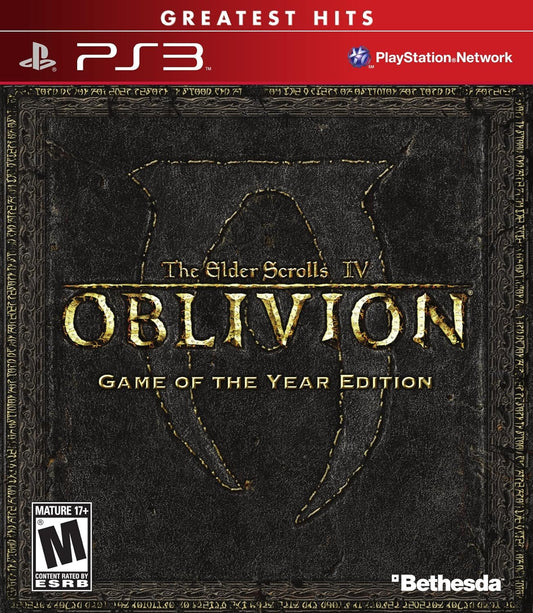 Oblivion (Elder Scrolls) GOTY PS3