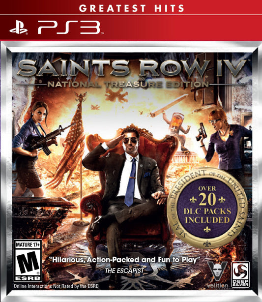 Saints Row 4 National Treasure Edition PS3