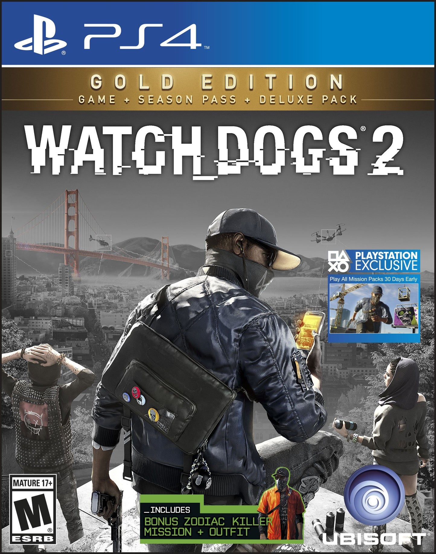 Watch Dogs 2 Gold Edition PS4