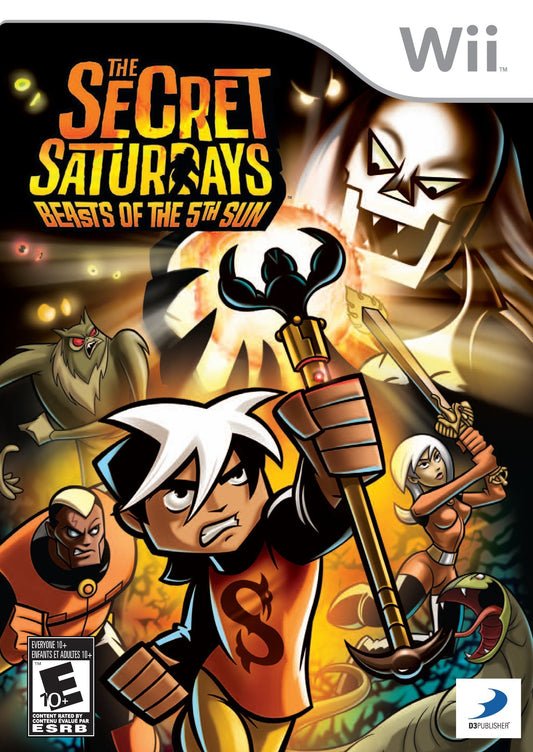 The Secret Saturdays Beasts Of The 5Th Sun Wii