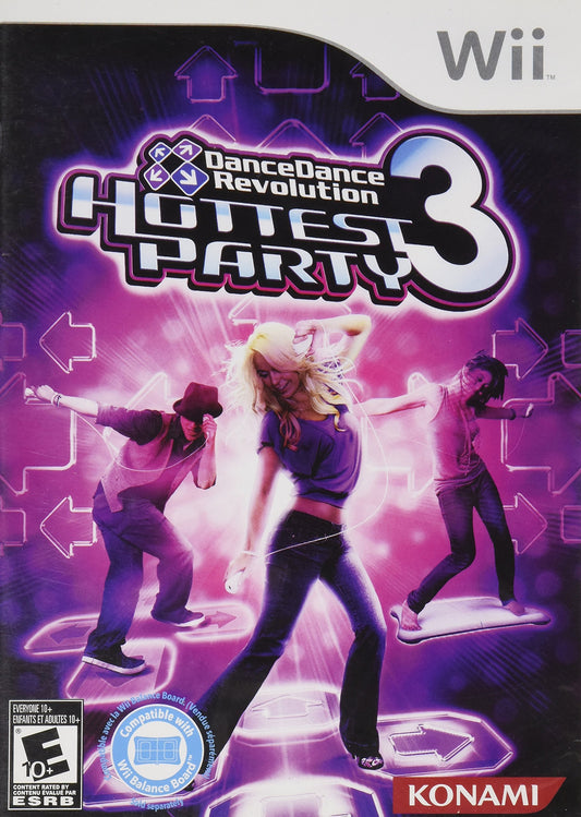 Dance Dance Revolution Hottest Party 3 Wii