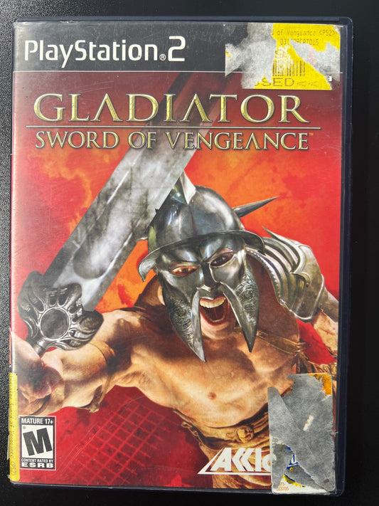 Gladiator Sword of Vengeance PS2