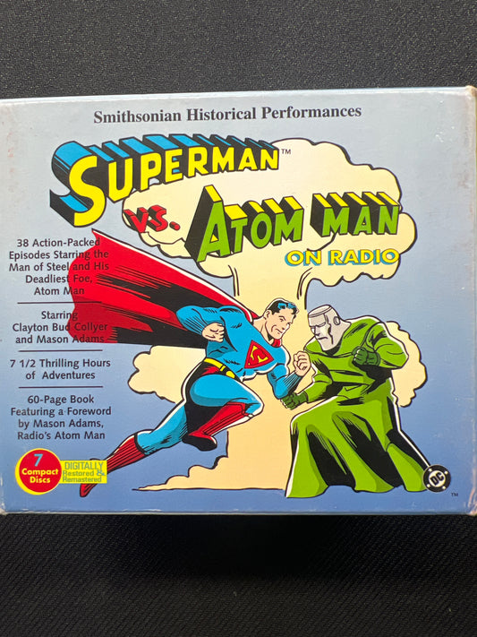 Superman VS Atom Man On Radio