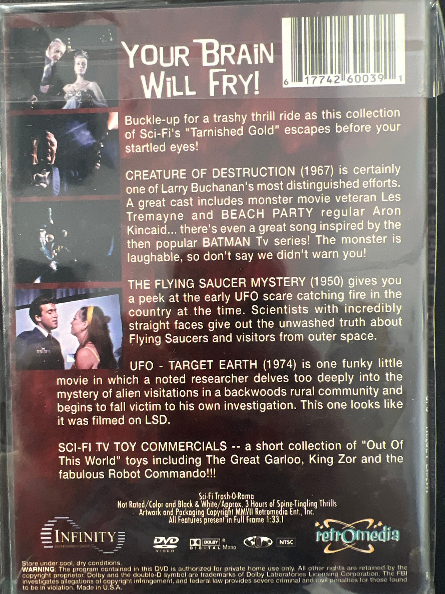 Sci-Fi Trash-O-Rama DVD