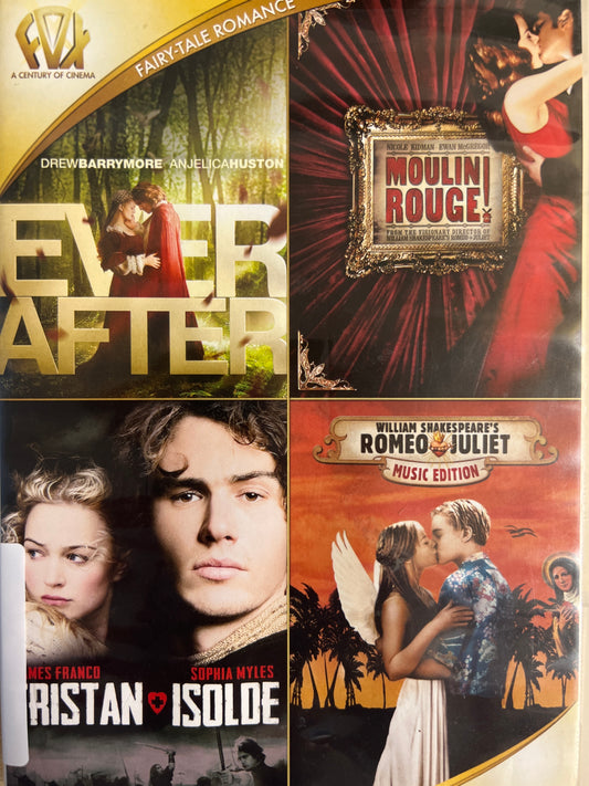 4 Movie Pack Fairy Tale Romance Collection