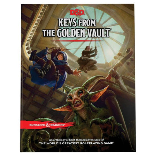 Keys From the Golden Vault Dungeons and Dragons Campaign Book