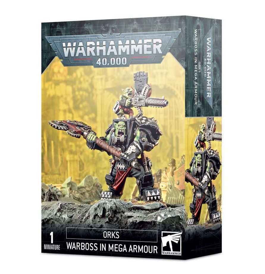 Orks Warboss in Mega Armor Warhammer 40K