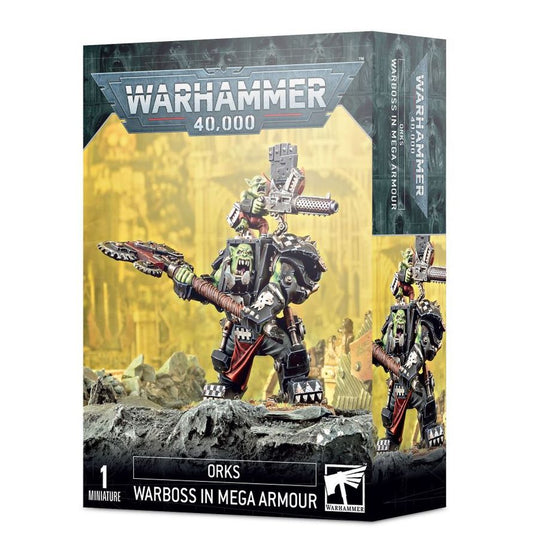 Orks Warboss in Mega Armor Warhammer 40K