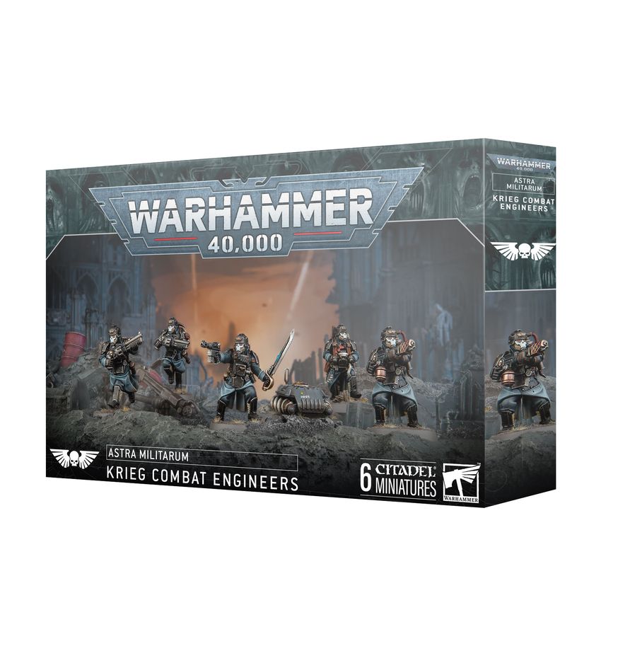 Astra Militarum Krieg Combat Engineers Warhammer 40k