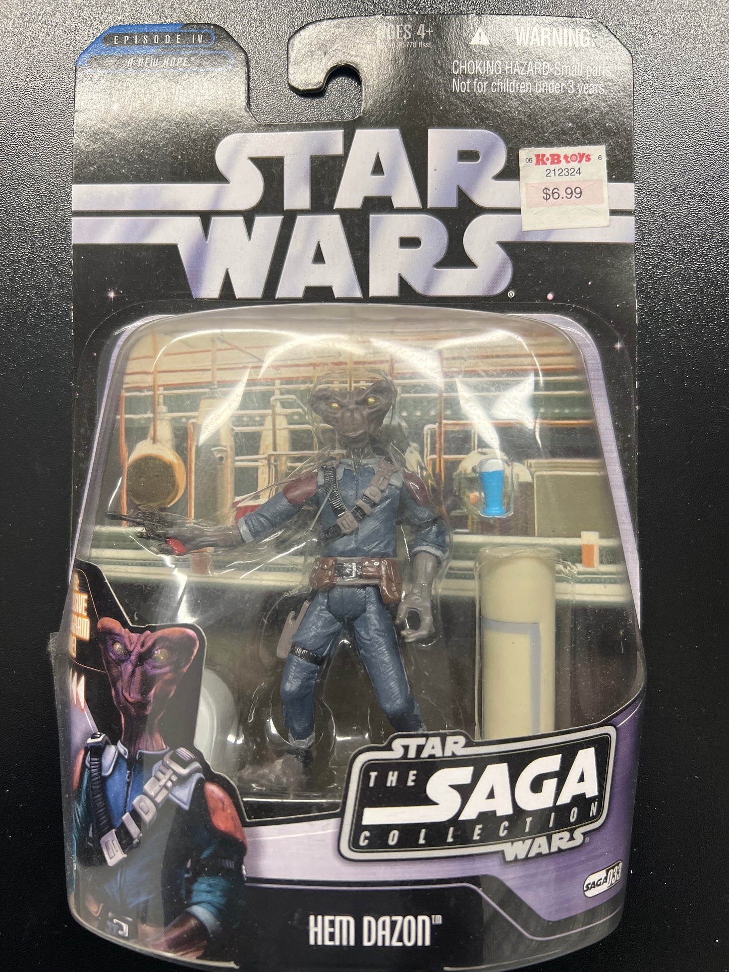 Hasbro The Saga Collection Star Wars Figure Hem Dazon