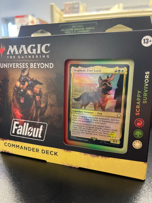 Scrappy Survivors MTG Fallout Commander Deck