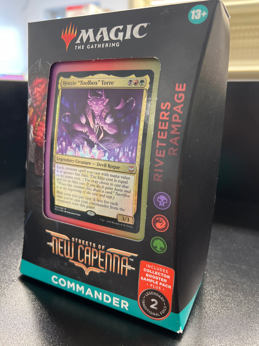 Riveteer Rampage MTG Commander Deck