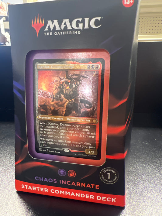 Chaos Incarnate MTG Commander Deck