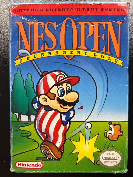 NES Open Tournament Golf NES in Box