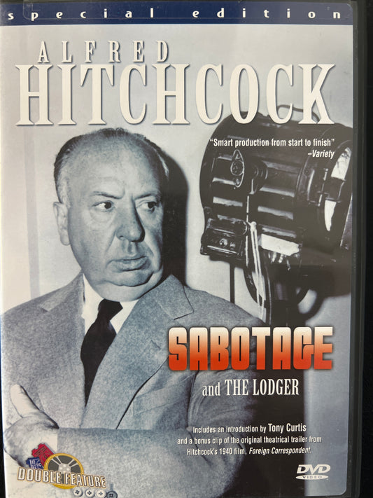 Alfred Hitchcock Sabotage DVD