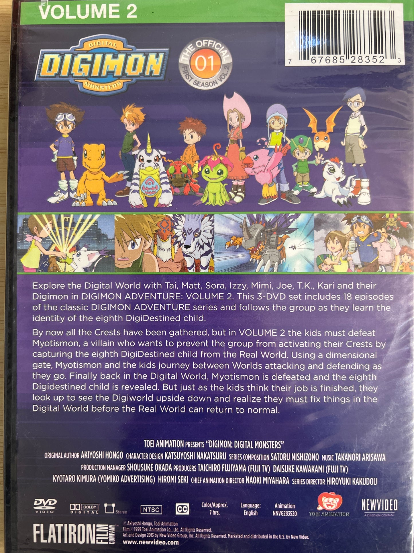 Digimon Digital Monsters Season 1 Volume 2 (New)