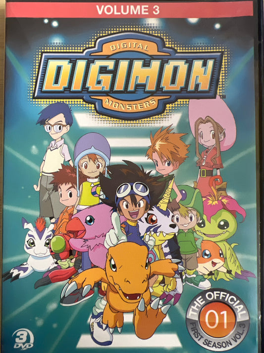 Digimon Digital Monsters Season 1 Volume 3