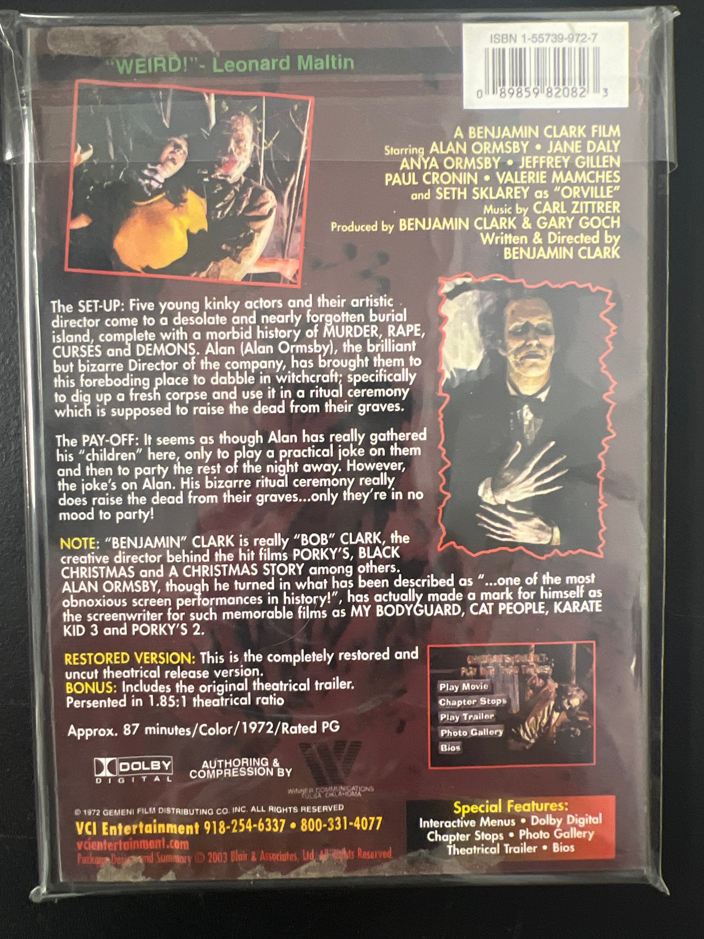 Children Shouldn't Play With Dead Things! DVD