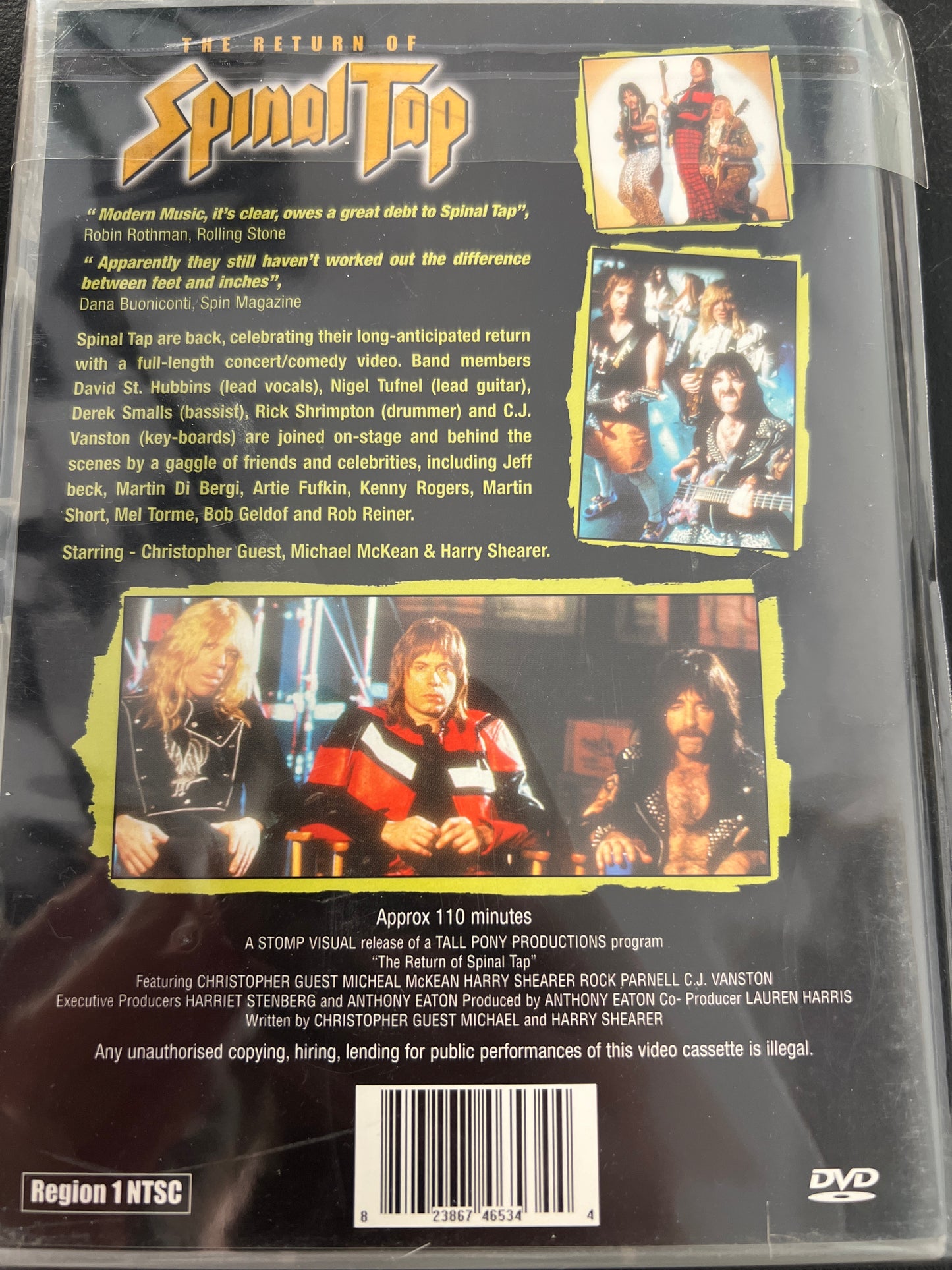 The Return of Spinal Tap DVD
