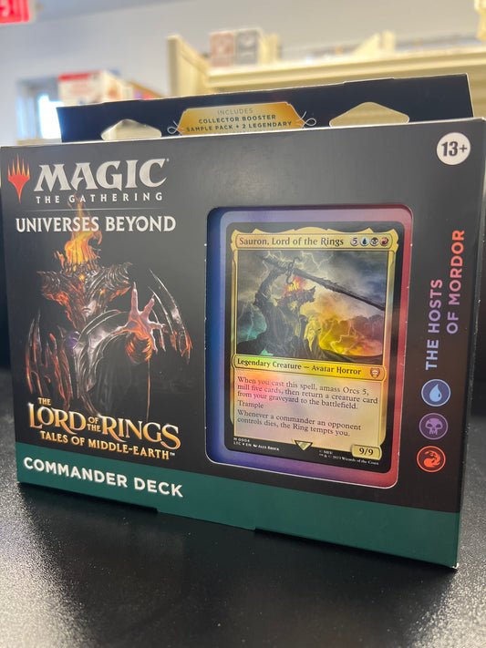 The Hosts of Mordor LOTR Commander Deck