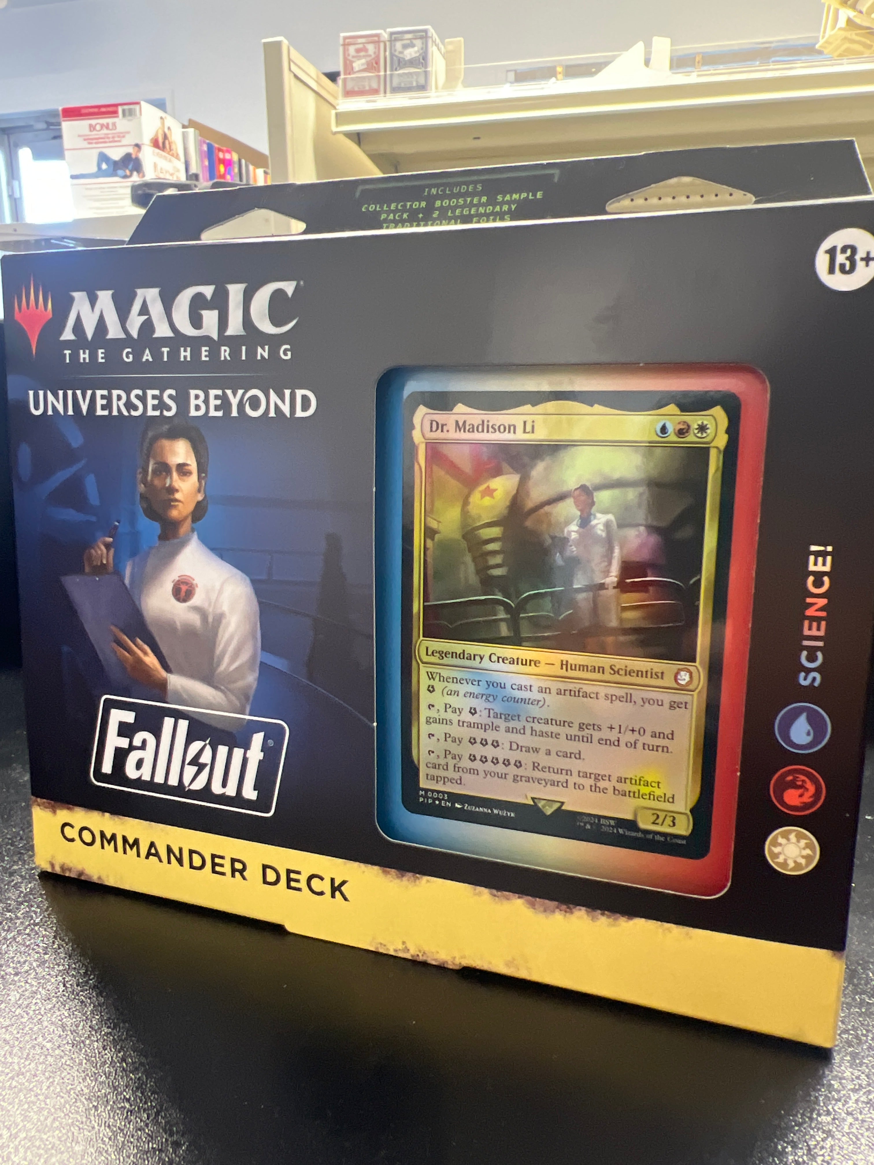 Science! Fallout MTG Fallout Commander Deck – Spellcasters Stash
