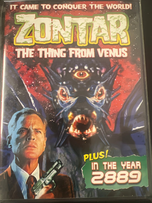 Zontar The Thing From Venus Plus in the Year 2889 DVD