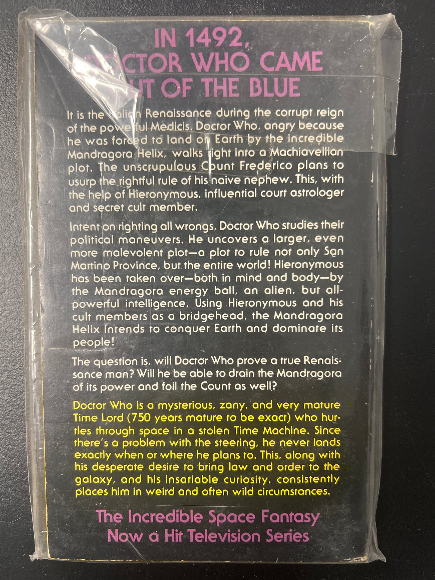 Doctor Who and the Masque of Mandragora