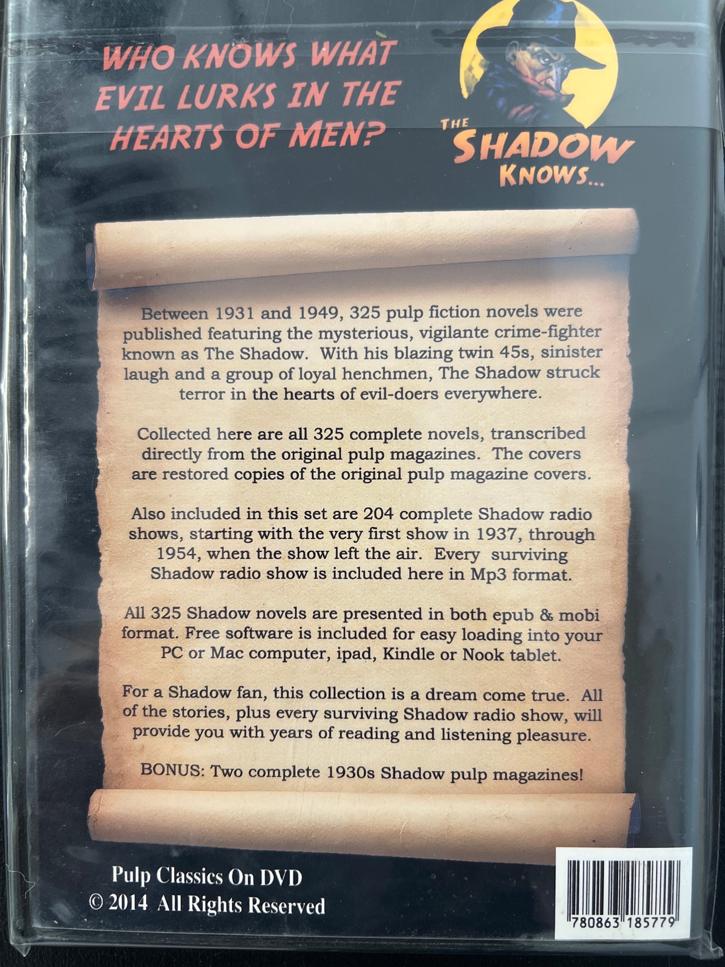 The Complete Shadow Novels DVD