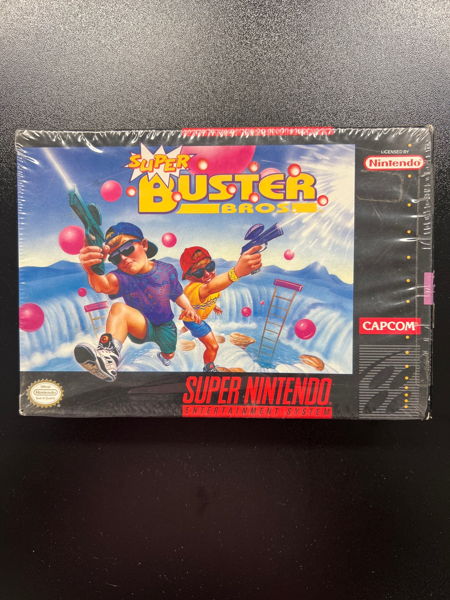 Super Buster Bros SNES in Box