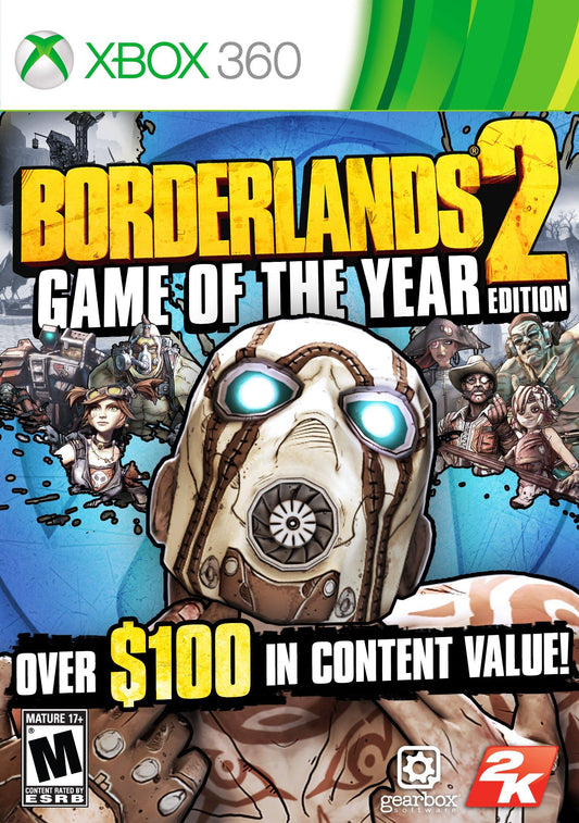 Borderlands 2 Game of the Year Edition 360