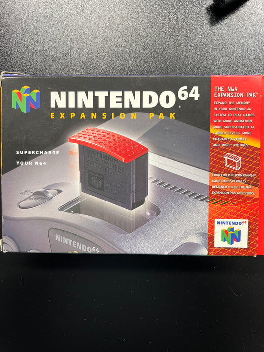 Nintendo 64 Expansion Pak N64 In Box