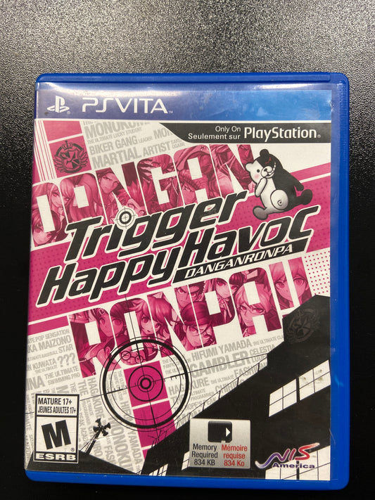 Trigger Happy Havoc Danganronpa Vita