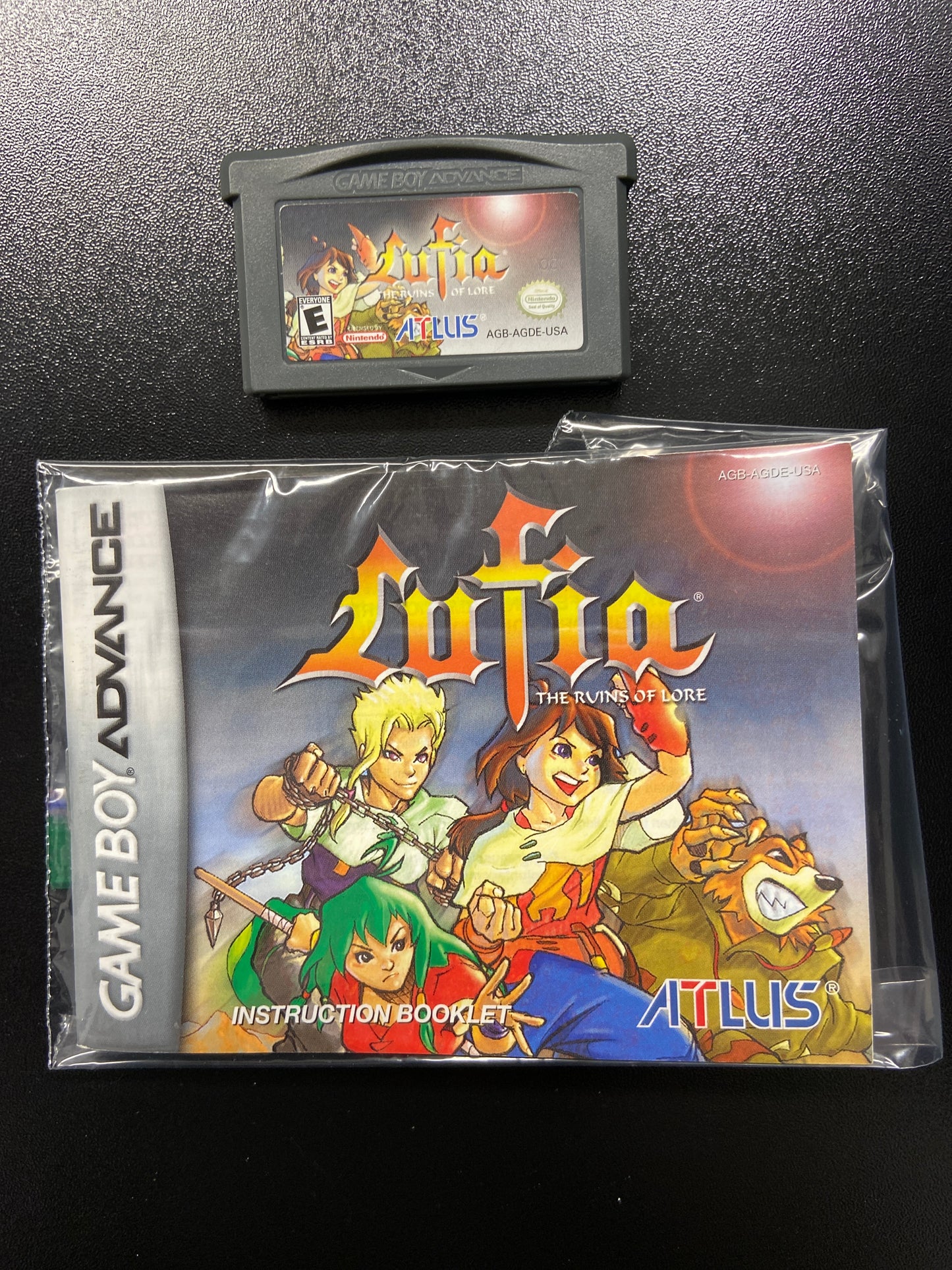 Lufia The Ruins of Lore with Manual GBA