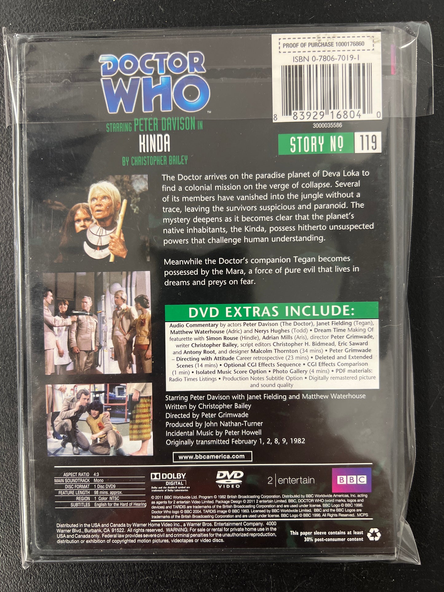 Doctor Who Hinda DVD