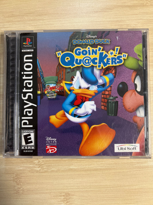 Donald Duck Goin' Quackers (Disney's)  PS1