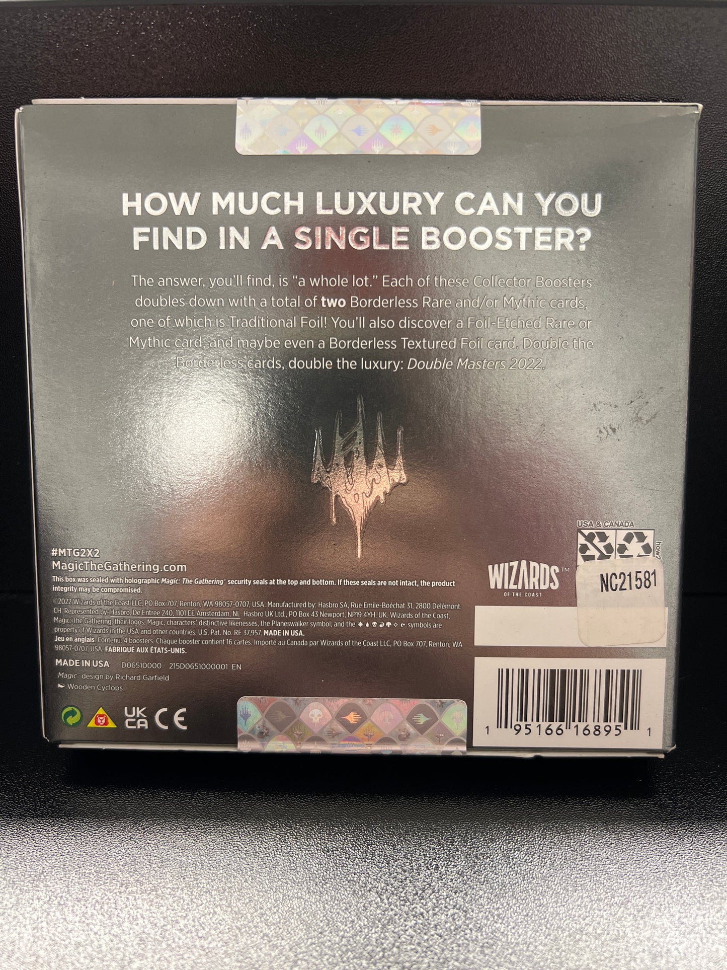 Double Masters 2022 Collector Booster Box