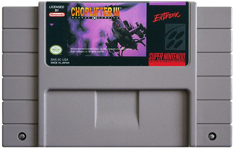 Choplifter SNES