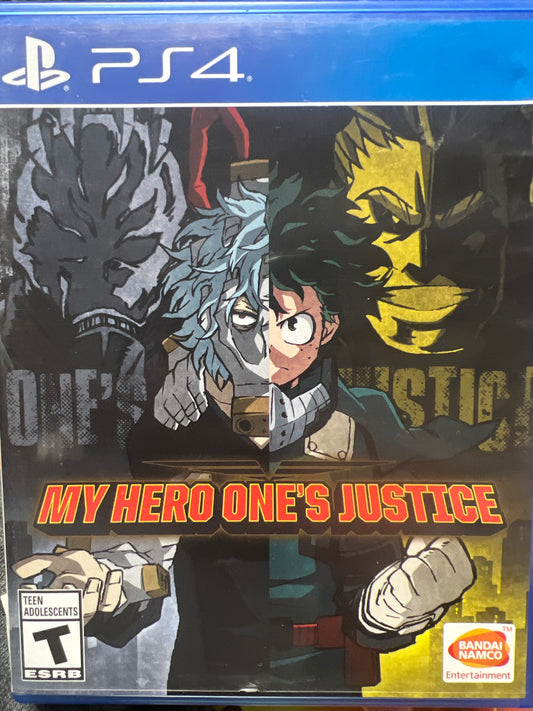 My Hero One’s Justice PlayStation 4 (PS4)