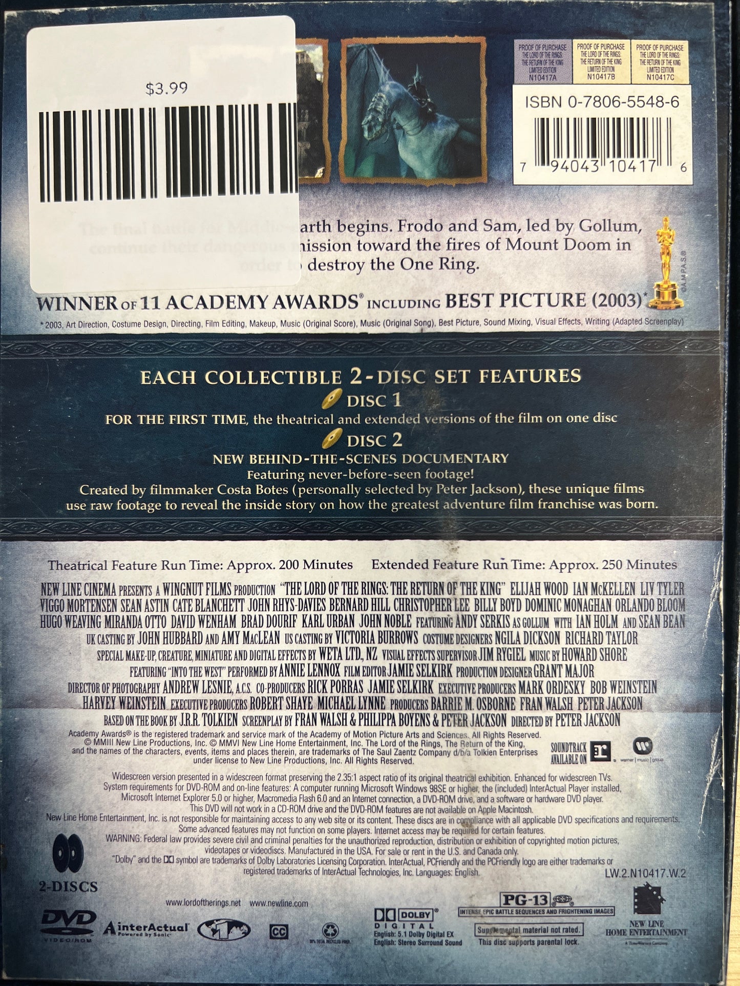 Return of the King Limited Edition