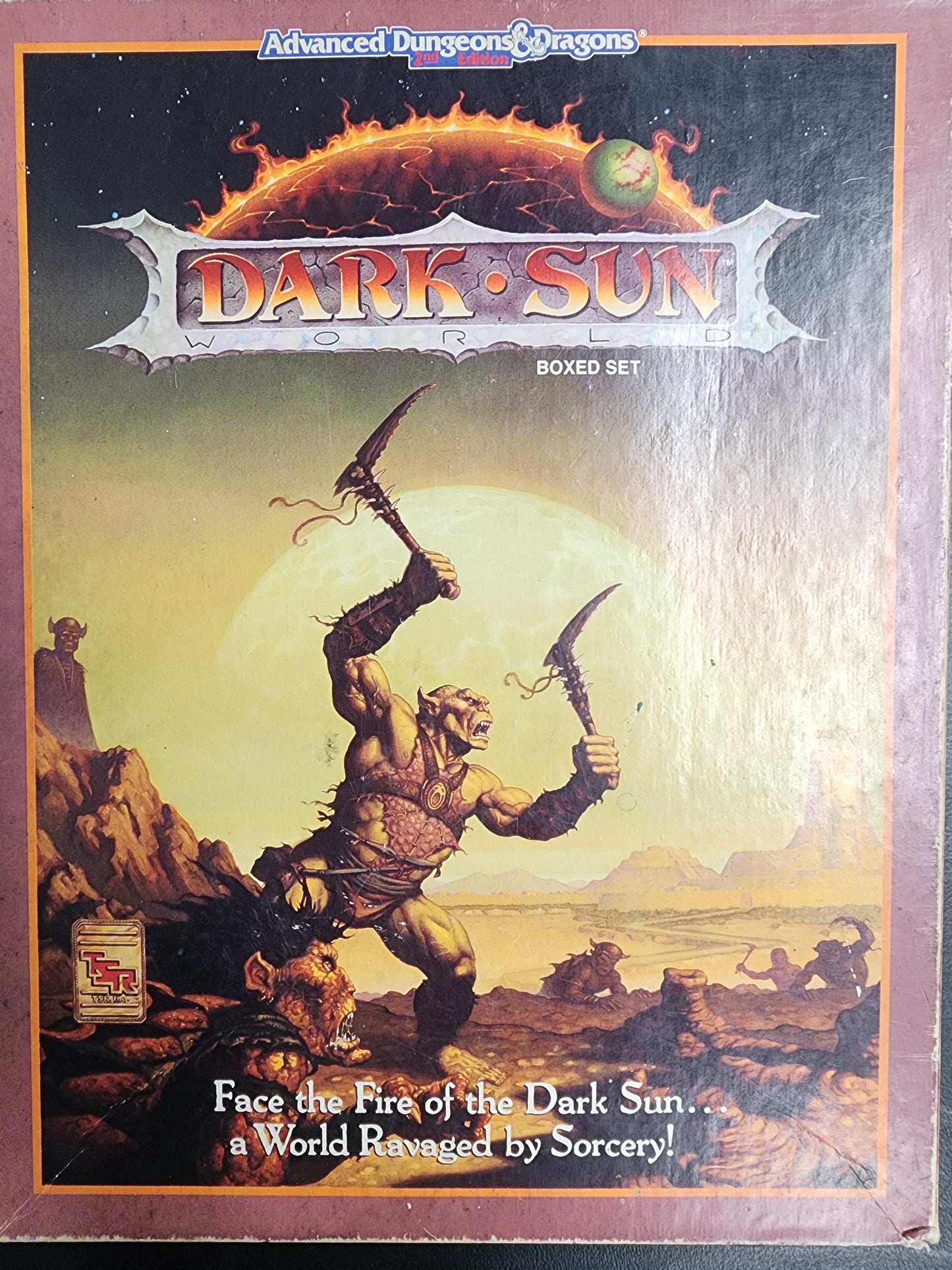 Advanced Dungeons & Dragons 2nd Edition Dark Sun World