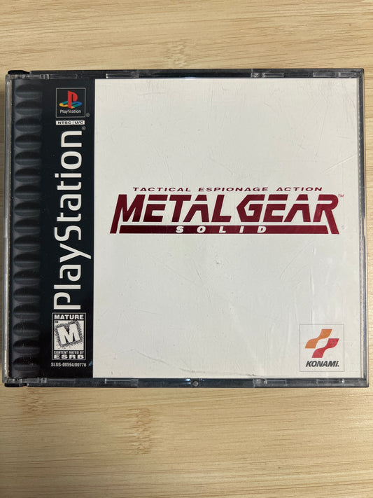 Metal Gear Soild  PS1